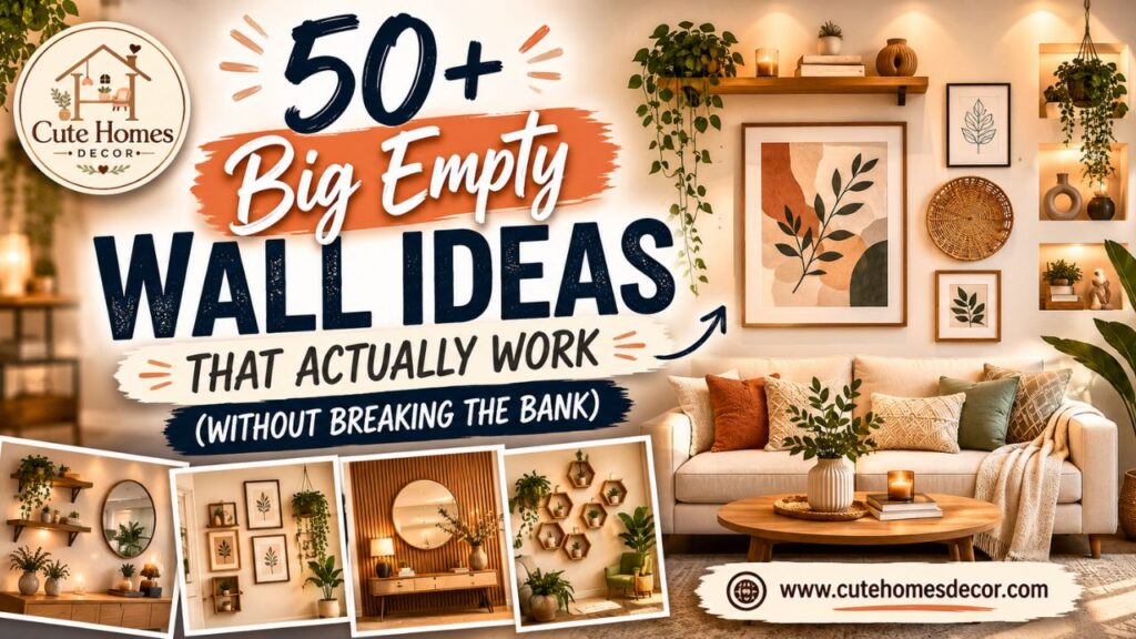 Big Empty Wall Ideas