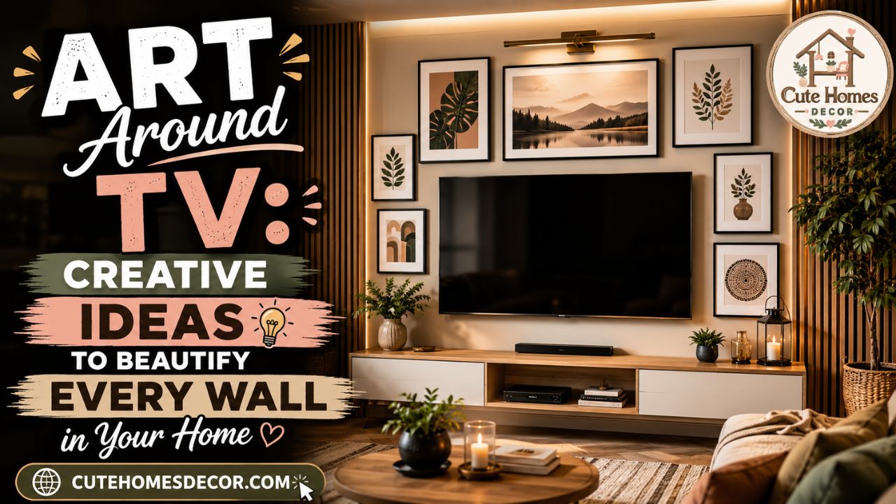 Art Around TV: Creative Ideas to Beautify Every Wall in Your Home