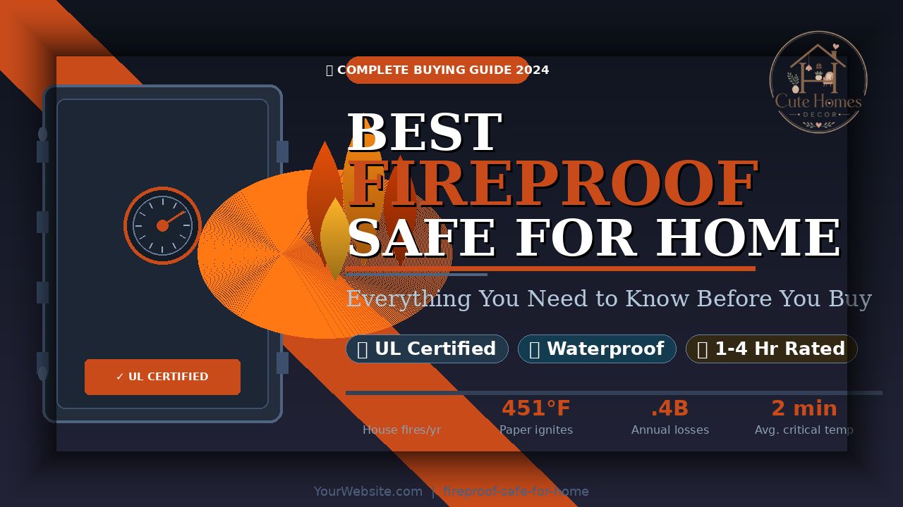 Fireproof Safe for Home