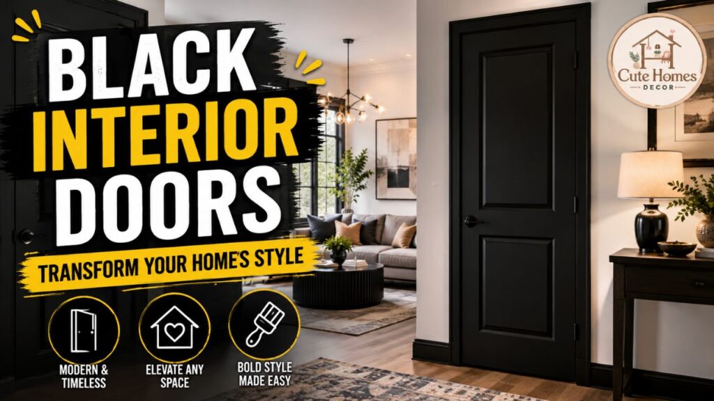 Black Interior Doors