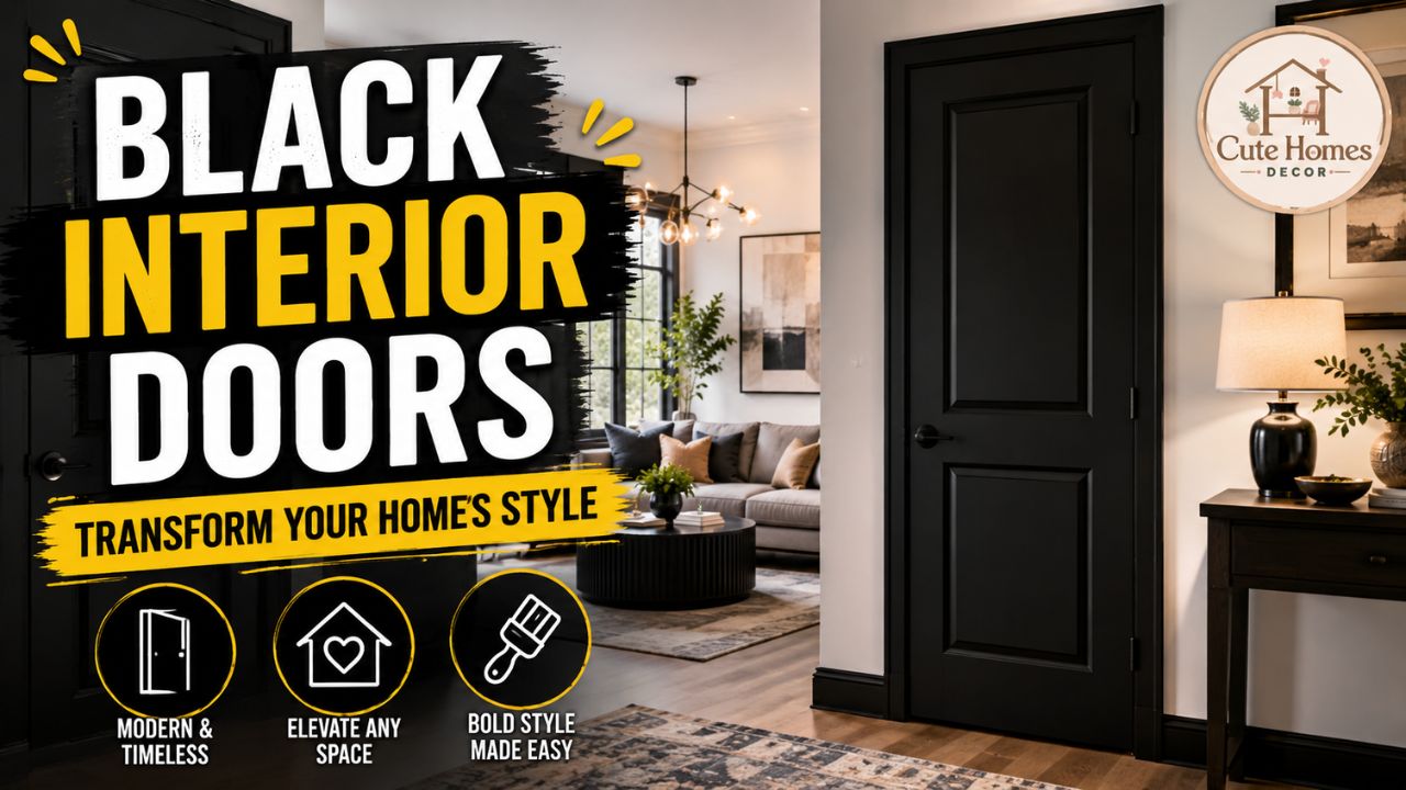 Black Interior Doors: Transform Your Home’s Style