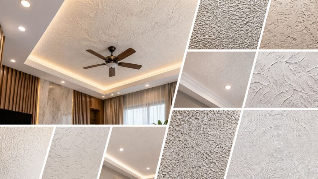 Ceiling Texture Types: Styles, Finishes & Design Ideas