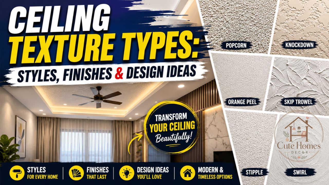 Ceiling Texture Types