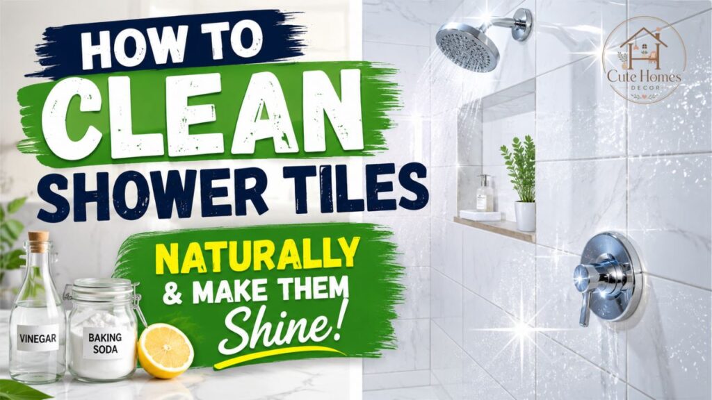 How to Clean Shower Tiles