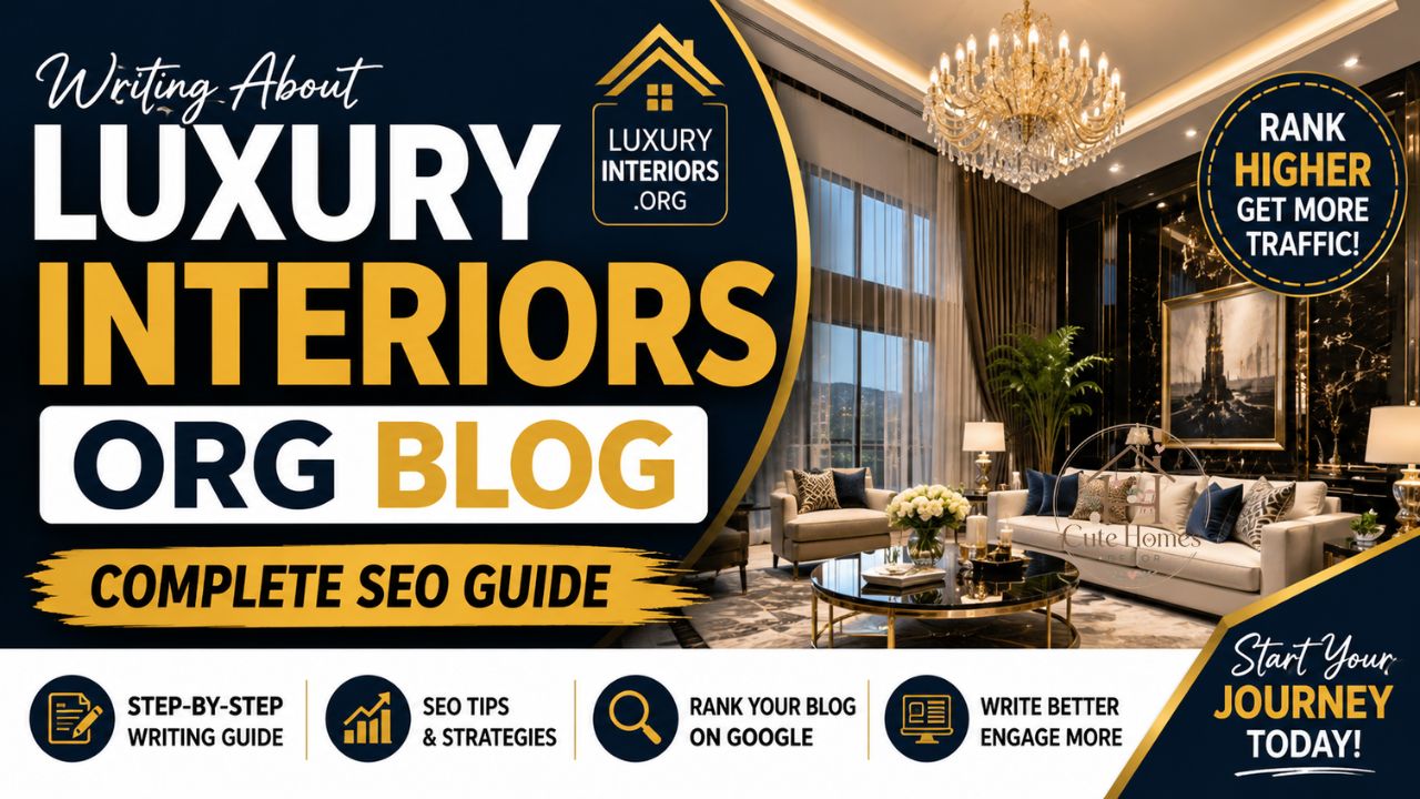 Writing About LuxuryInteriorsOrg Blog