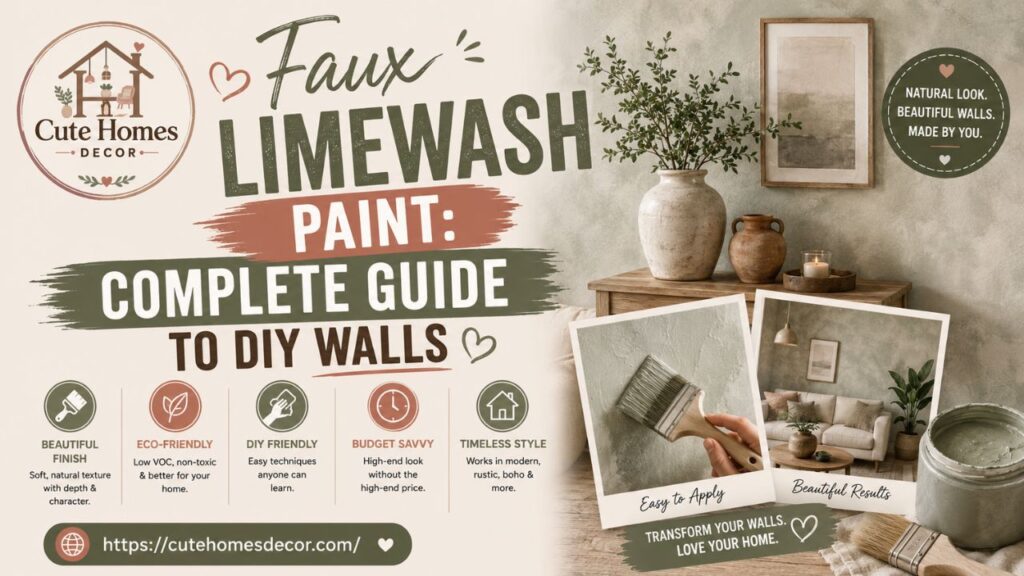 Faux Limewash Paint