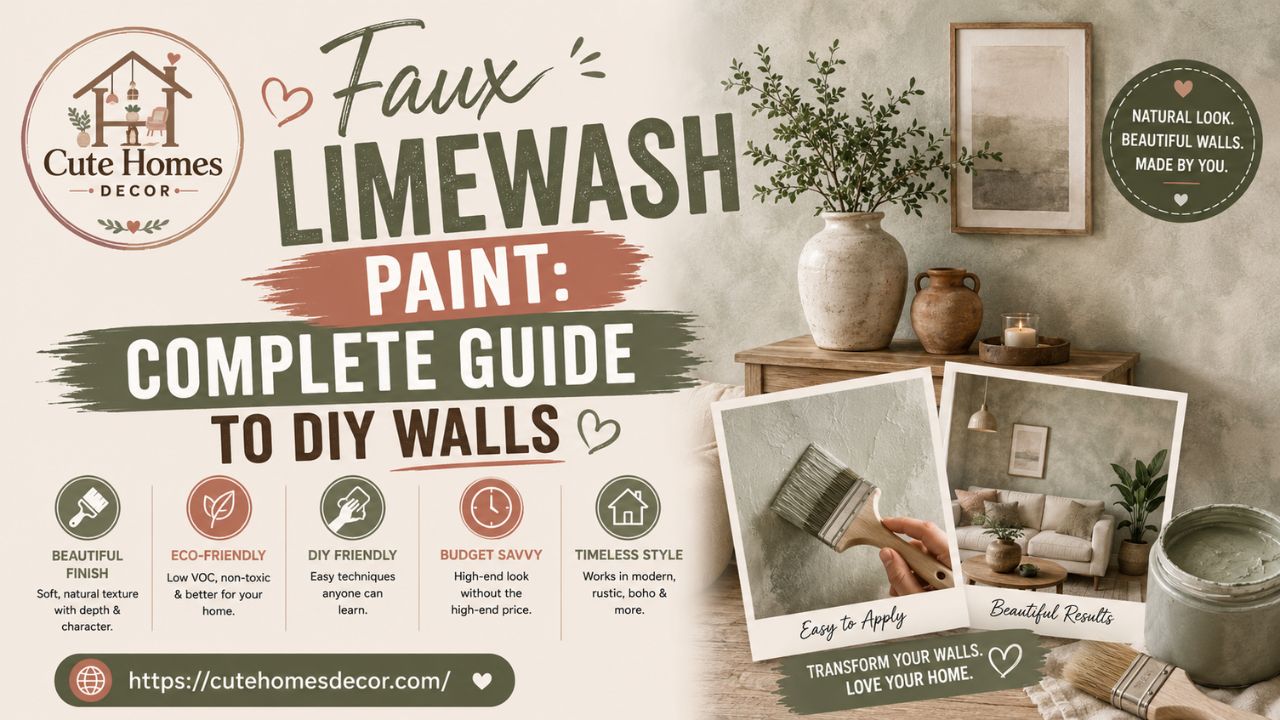 Faux Limewash Paint