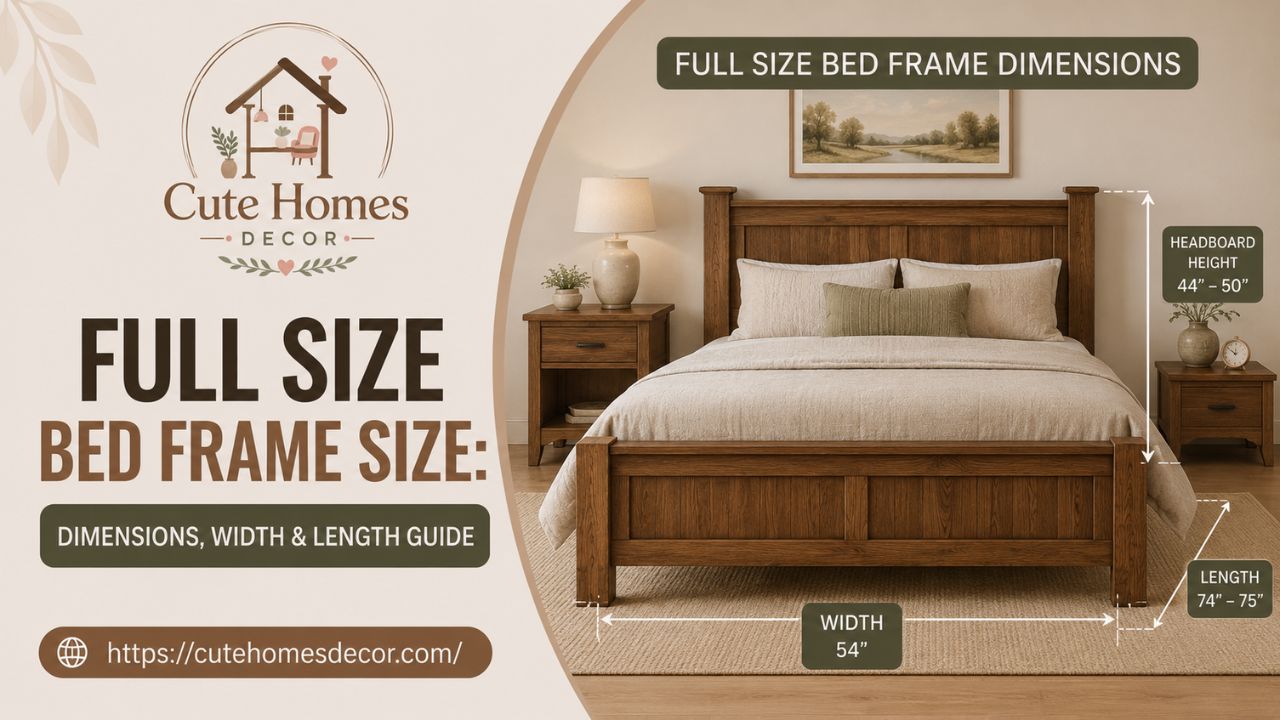 Full Size Bed Frame Size