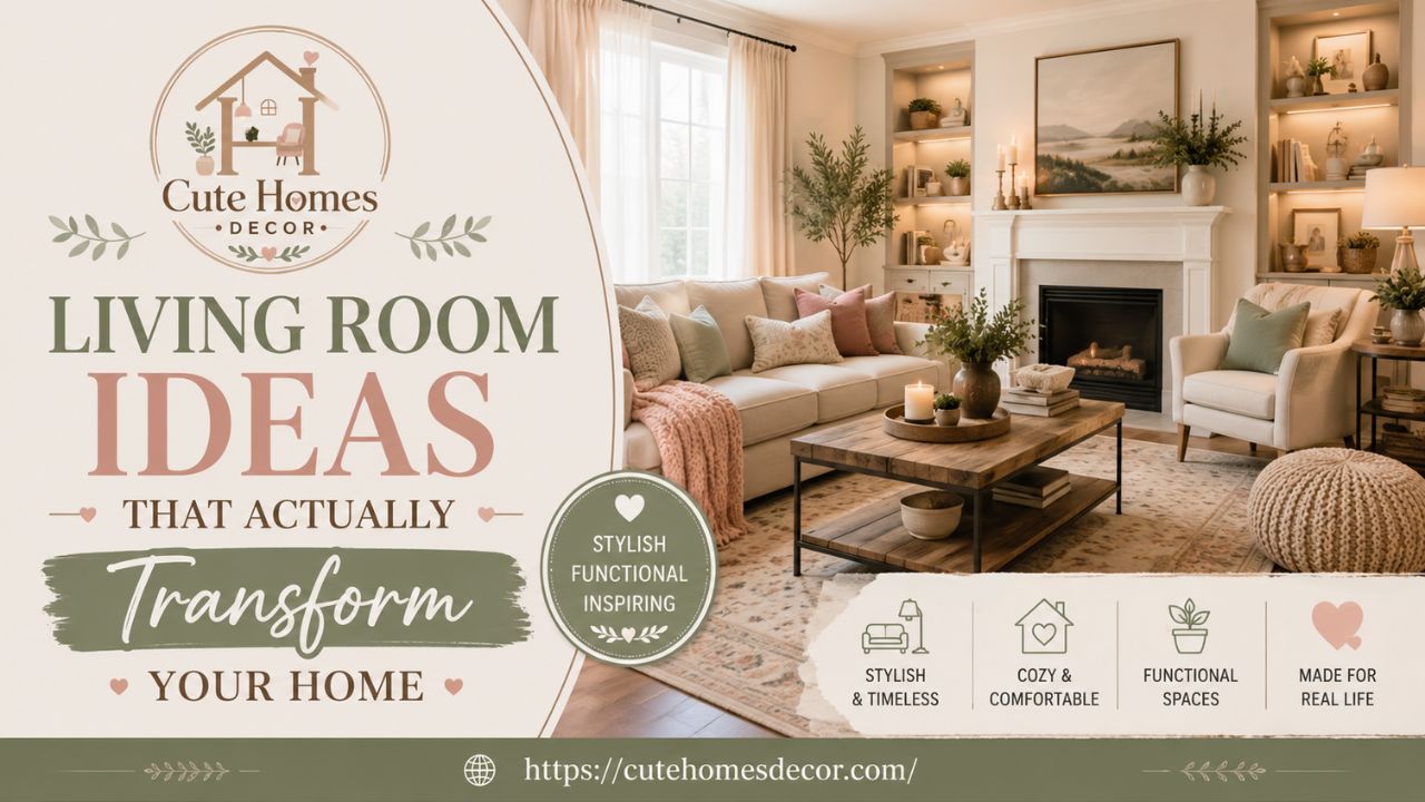 Living Room Ideas That Actually Transform Your Home