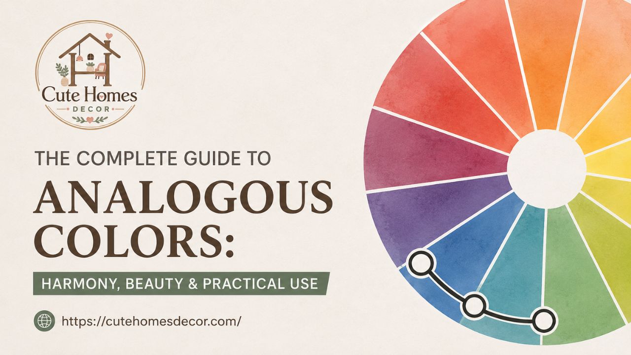 The Complete Guide to Analogous Colors: Harmony, Beauty & Practical Use
