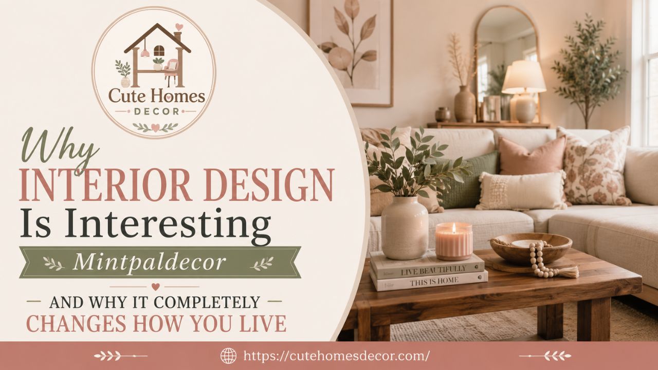 Why Interior Design Is Interesting Mintpaldecor — And Why It Completely Changes How You Live