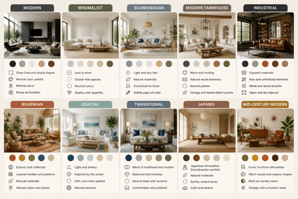 Interior Design Style Quiz: Find Your Perfect Home Aesthetic